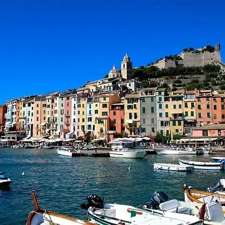 San Terenzo Poets Of The Sea With Parking And Balcony
