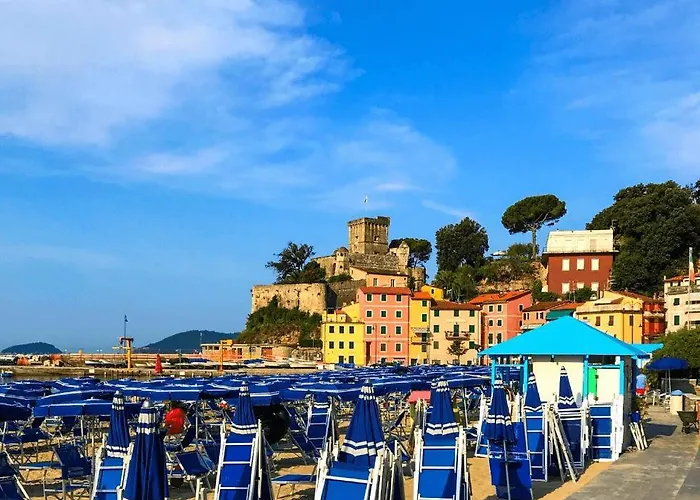 San Terenzo Poets Of The Sea With Parking And Balcony Apartman *